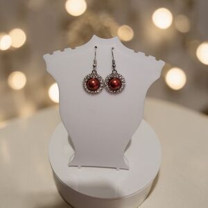 Paparazzi Bronze and Silver Earrings